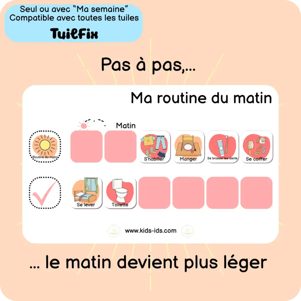 TuilFix Start - Ma routine du matin