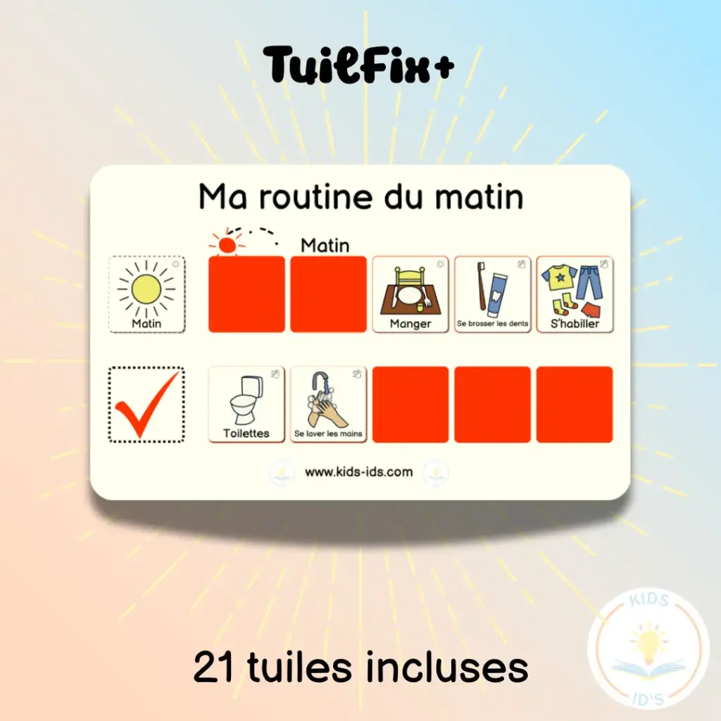 TuilFix+ - Ma routine du matin