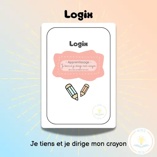 Logix - Je tiens et je dirige mon crayon